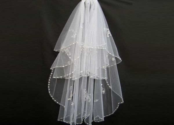 new wedding accessories whiteivory fashion veil ribbon edge short two layer bridal veils with comb cw00141897990, Black
new wedding accessories whiteivory fashion veil ribbon edge short two layer bridal veils with comb cw00141897990, Black