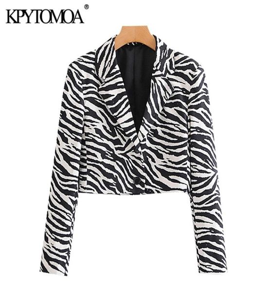 women fashion zebra print cropped blazer coat vintage long sleeve animal pattern female outerwear chic 2104216970294, White;black
women fashion zebra print cropped blazer coat vintage long sleeve animal pattern female outerwear chic 2104216970294, White;black
