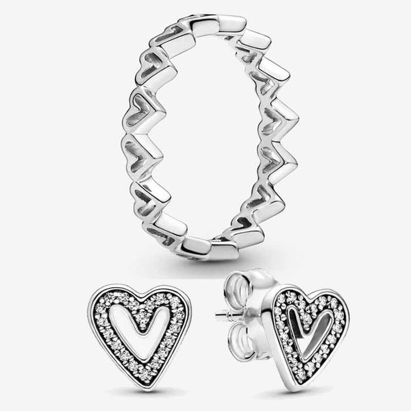 and hearts ring stud earrings set for pandora 925 sterling silver love rings designer earring for women girls wedding gift luxury jewelry se
and hearts ring stud earrings set for pandora 925 sterling silver love rings designer earring for women girls wedding gift luxury jewelry se