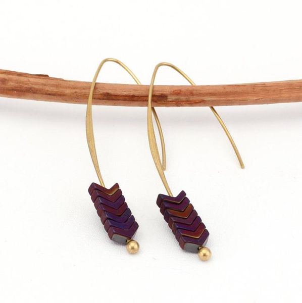 gold plated arrow design stud earrings natural stone geometry long earrings for women jewelry boho tassel earring yc4936375, Silver
gold plated arrow design stud earrings natural stone geometry long earrings for women jewelry boho tassel earring yc4936375, Silver