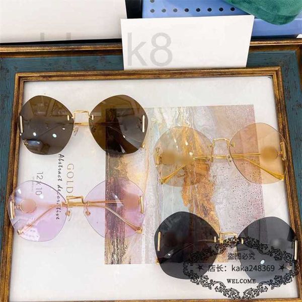 sunglasses designer 23 new frameless fashion round frame women's net red ins chain gg1203 qyni, White;black
sunglasses designer 23 new frameless fashion round frame women's net red ins chain gg1203 qyni, White;black