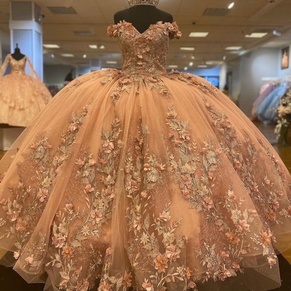 rose gold quinceanera dresses ball gown appliques lace sleeveless off shoulder 3d flowers sweet vestidos de 15 quinceanera, Blue;red
rose gold quinceanera dresses ball gown appliques lace sleeveless off shoulder 3d flowers sweet vestidos de 15 quinceanera, Blue;red