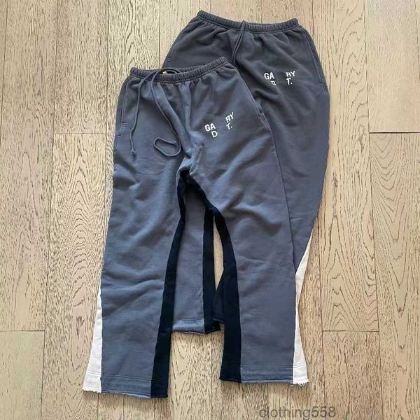 men's pants galleryes depts multi panel flared women sports high street casual sweatpants vintage trousers, Black
men's pants galleryes depts multi panel flared women sports high street casual sweatpants vintage trousers, Black