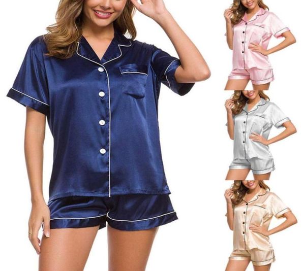 plus size women silk satin pajamas set short sleeve sleepwear pijama female home wear night suit homewear48152315038251, Black;red
plus size women silk satin pajamas set short sleeve sleepwear pijama female home wear night suit homewear48152315038251, Black;red