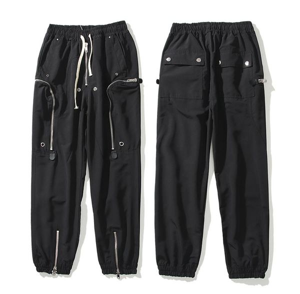 men039s pants ro style high street dark functional zipper trousers drawstring elastic casual slim trousers6193212, Black
men039s pants ro style high street dark functional zipper trousers drawstring elastic casual slim trousers6193212, Black