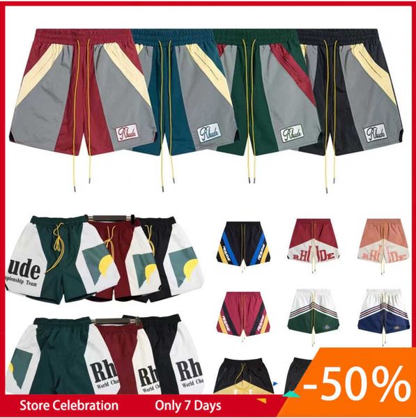 rhude designer shorts mens fashion beach trousers sports fitness luxury casual versatile quick drying breathable mesh european s-xl breathab, White;black
rhude designer shorts mens fashion beach trousers sports fitness luxury casual versatile quick drying breathable mesh european s-xl breathab, White;black