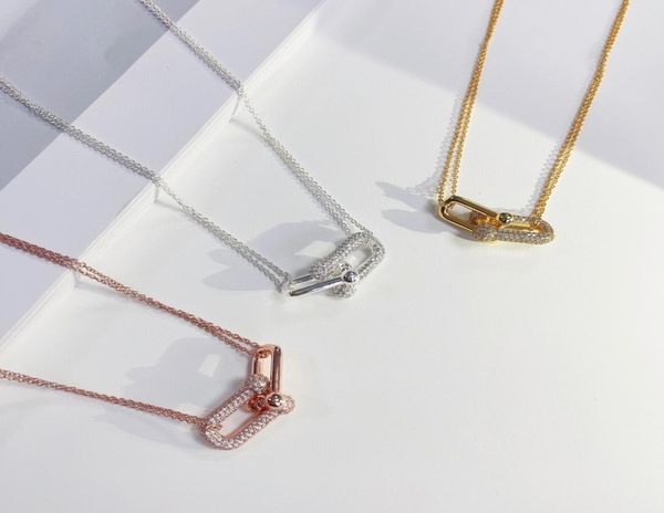 fashion luxury necklace earring set designer hardwear jewelry horseshoe for women party rose gold platinum diamonds jewellery wholesale with, Silver
fashion luxury necklace earring set designer hardwear jewelry horseshoe for women party rose gold platinum diamonds jewellery wholesale with, Silver