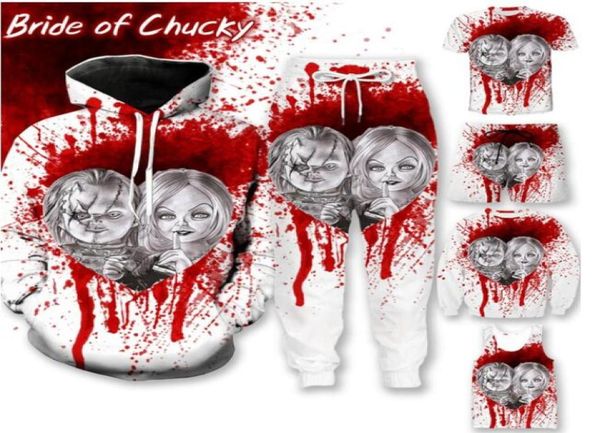 2022 new fashion horror movie chucky men women 3d printing harajuku style t shirt hoodies sweatshirtspantsshortsvest1686122, Black;brown
2022 new fashion horror movie chucky men women 3d printing harajuku style t shirt hoodies sweatshirtspantsshortsvest1686122, Black;brown