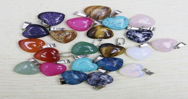 charms love heart shape natural stone mixed stone beads pendants 16mm for earring and necklace diy jewelry making for women gi1078576, Silver
charms love heart shape natural stone mixed stone beads pendants 16mm for earring and necklace diy jewelry making for women gi1078576, Silver