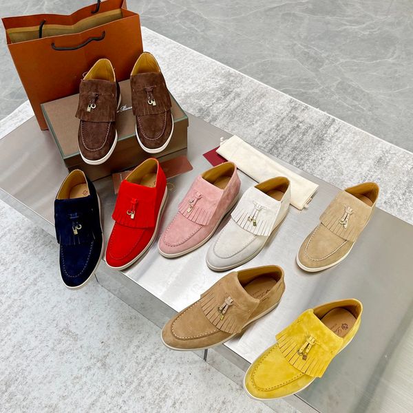 new lp piana summer walk suede lofers women's high slip on casual flats classic ankle boot luxury designer dress shoes factory footwear, Black
new lp piana summer walk suede lofers women's high slip on casual flats classic ankle boot luxury designer dress shoes factory footwear, Black