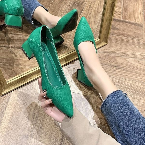 dress shoes simple fashion soft leather womens pumps square heel high heels 35cm y black career work arrivals 230803
dress shoes simple fashion soft leather womens pumps square heel high heels 35cm y black career work arrivals 230803