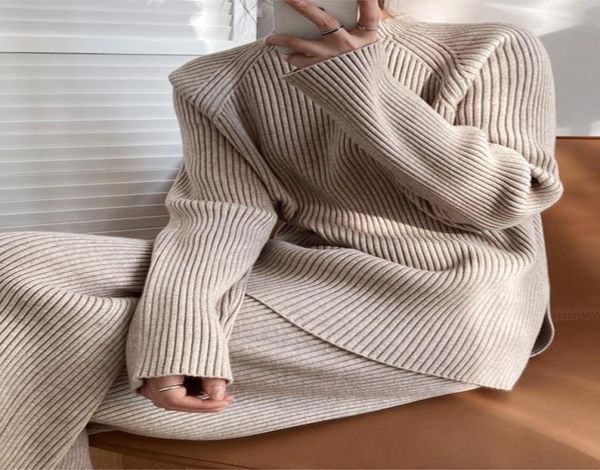 women039s two piece pants winter casual thick sweater tracksuits oneck pullover amp elastic waist suit female knitted 2 piec3737331, White
women039s two piece pants winter casual thick sweater tracksuits oneck pullover amp elastic waist suit female knitted 2 piec3737331, White