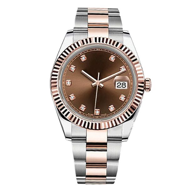 mens watch datejust 36 41 super factory designer watch date stainless steel 904l watch classic folding buckle sapphire glass automatic orolo, Slivery;brown
mens watch datejust 36 41 super factory designer watch date stainless steel 904l watch classic folding buckle sapphire glass automatic orolo, Slivery;brown