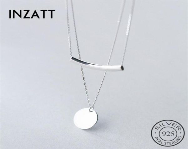 inzatt real 925 sterling silver layer chain geometric round disc bent pipe choker pendant necklace for women party fine jewelry2885408224
inzatt real 925 sterling silver layer chain geometric round disc bent pipe choker pendant necklace for women party fine jewelry2885408224