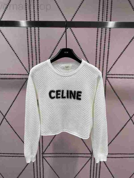 women's t-shirt designer ce23 spring/summer new heavy industry beaded letter long sleeve casual fashion versatile round neck knit shirt, White
women's t-shirt designer ce23 spring/summer new heavy industry beaded letter long sleeve casual fashion versatile round neck knit shirt, White