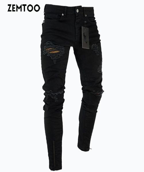 zemtoo men039s black ripped jeans washed frayed trousers zipper decoration pants3817641, Blue
zemtoo men039s black ripped jeans washed frayed trousers zipper decoration pants3817641, Blue