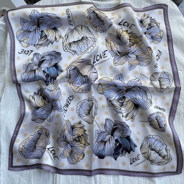 scarves cravat french flower 53 small square temperament women's summer fashion versatile silk scarf, Blue;gray
scarves cravat french flower 53 small square temperament women's summer fashion versatile silk scarf, Blue;gray