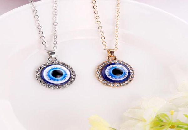 simple evil eye thin pendant women jewelry necklace turkish lucky fashion gold color choker chain round heart female friend gift2558324, Silver
simple evil eye thin pendant women jewelry necklace turkish lucky fashion gold color choker chain round heart female friend gift2558324, Silver