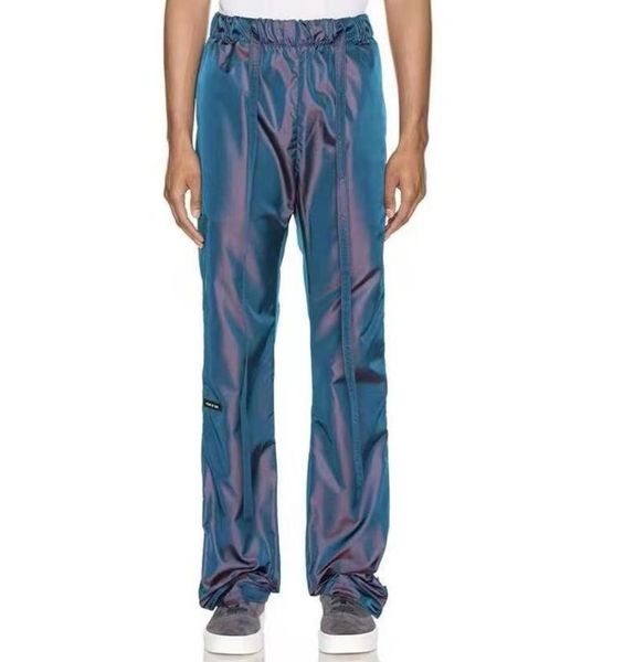 2021 autumn winter colorful nylon streamer discolor trousers fashion casual sweatpants men women pants9463265, Black
2021 autumn winter colorful nylon streamer discolor trousers fashion casual sweatpants men women pants9463265, Black