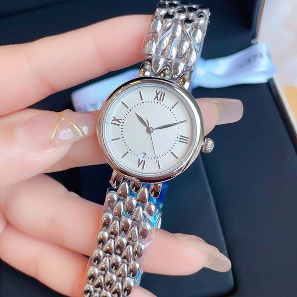 2023 women watch quartz watch functions 28mm silver wristband waterproof all stainless steel wristband fashion designer wristwatch 3 style w, Slivery;golden
2023 women watch quartz watch functions 28mm silver wristband waterproof all stainless steel wristband fashion designer wristwatch 3 style w, Slivery;golden