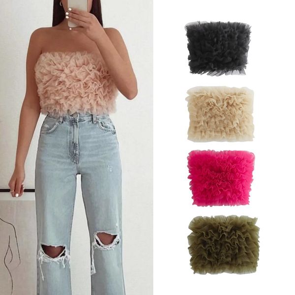women's tanks camis traf women fashion pink straight neck crop tank short corset mesh knitted summer chic ladies mujer 230803, White
women's tanks camis traf women fashion pink straight neck crop tank short corset mesh knitted summer chic ladies mujer 230803, White