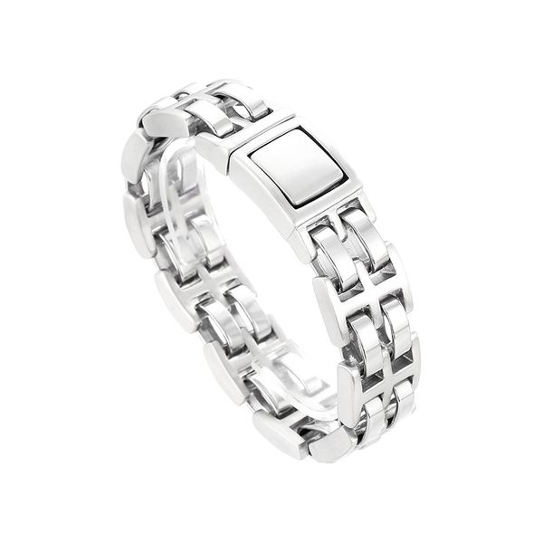 simple fashion double row glossy bracelet 316l stainless steel men's jewelry luxury christmas gifts for mens 21mm 9inch 142g heavy, Black
simple fashion double row glossy bracelet 316l stainless steel men's jewelry luxury christmas gifts for mens 21mm 9inch 142g heavy, Black