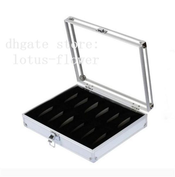 professional boxes 12 grid slots jewelry watches display storage square box case aluminium suede inside container organizer347v3656845, Black;blue
professional boxes 12 grid slots jewelry watches display storage square box case aluminium suede inside container organizer347v3656845, Black;blue
