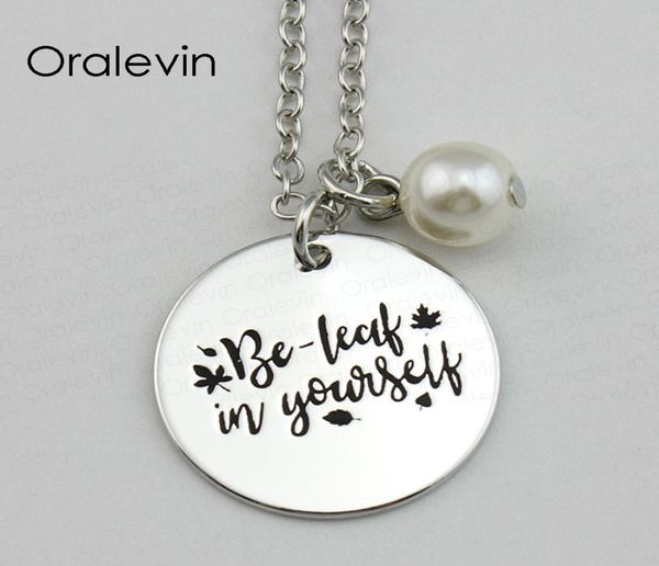 beleaf in yourself inspirational hand stamped engraved accessories custom charm pendant necklace gift jewelry18inch10pcslot 8942055, Silver
beleaf in yourself inspirational hand stamped engraved accessories custom charm pendant necklace gift jewelry18inch10pcslot 8942055, Silver