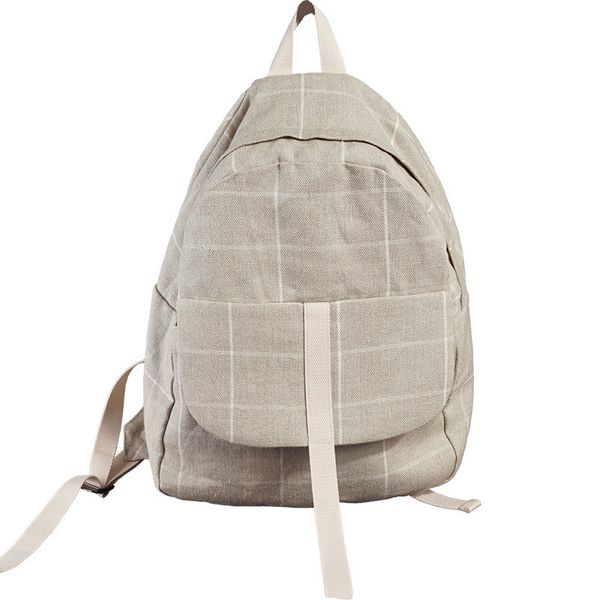 school bag's origional customizable koreanstyle casual backpack style versatile plaid women's 230804
school bag's origional customizable koreanstyle casual backpack style versatile plaid women's 230804