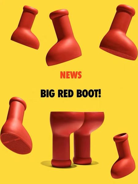designer mschf big red boots astro wood eve rubber men's and women's over knee boots rain boots big cartoon shoes thick sole boots, Black
designer mschf big red boots astro wood eve rubber men's and women's over knee boots rain boots big cartoon shoes thick sole boots, Black