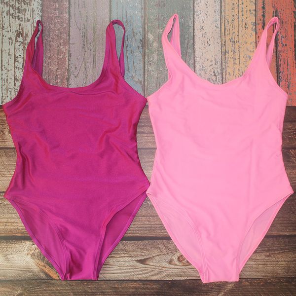 women's swimwear scoop back swimwear solid swimsuit women red pink white black bather bathing suit high cut swim wear for party 230803
women's swimwear scoop back swimwear solid swimsuit women red pink white black bather bathing suit high cut swim wear for party 230803