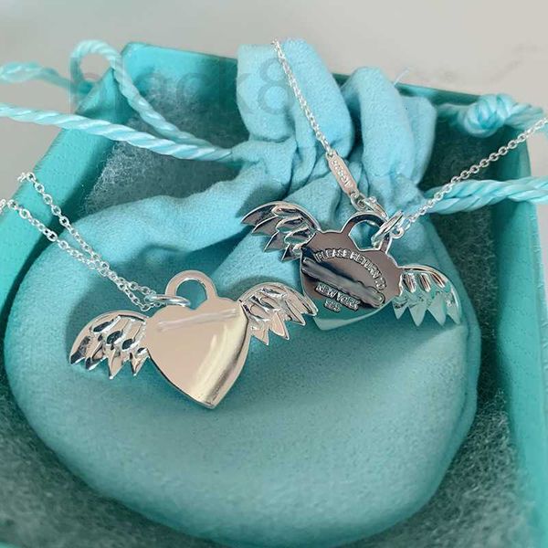 pendant necklaces designer s925 sterling silver love wings necklace for female minority design sense high grade collar chain angel wings pen
pendant necklaces designer s925 sterling silver love wings necklace for female minority design sense high grade collar chain angel wings pen