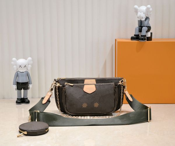 classic designer featuring women's and men's favorite 3-piece wallet favorite crossbody bag handbag iron chain cloth shoulder stra
classic designer featuring women's and men's favorite 3-piece wallet favorite crossbody bag handbag iron chain cloth shoulder stra