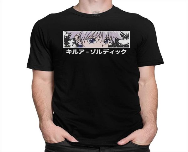 funny men tshirt hxh killua zoldyck t shirt short sleeves pure anime manga tee round neck leisure hunterxhunter tshirt2333524, White;black
funny men tshirt hxh killua zoldyck t shirt short sleeves pure anime manga tee round neck leisure hunterxhunter tshirt2333524, White;black