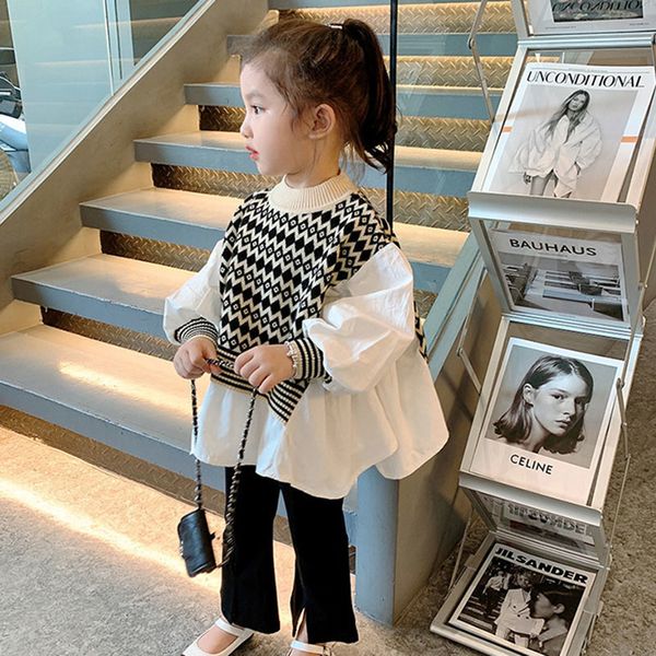 clothing sets 2pcs girls clothes sets autumn spring fashion long sleeve blouses trousers pants kids boutique clothes kids clothes 37y 23080, White
clothing sets 2pcs girls clothes sets autumn spring fashion long sleeve blouses trousers pants kids boutique clothes kids clothes 37y 23080, White