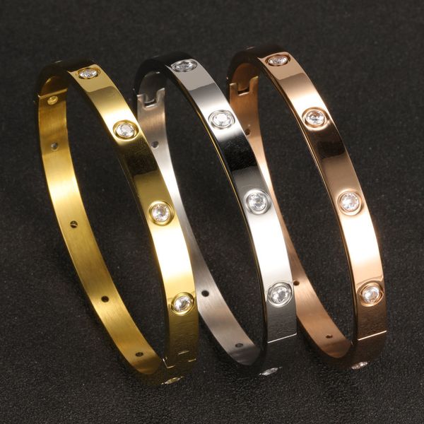 bangle cuff bracelets on hand couple fashion bangles charm stainless steel bracelet for women jewellery accessories 230803, Black
bangle cuff bracelets on hand couple fashion bangles charm stainless steel bracelet for women jewellery accessories 230803, Black