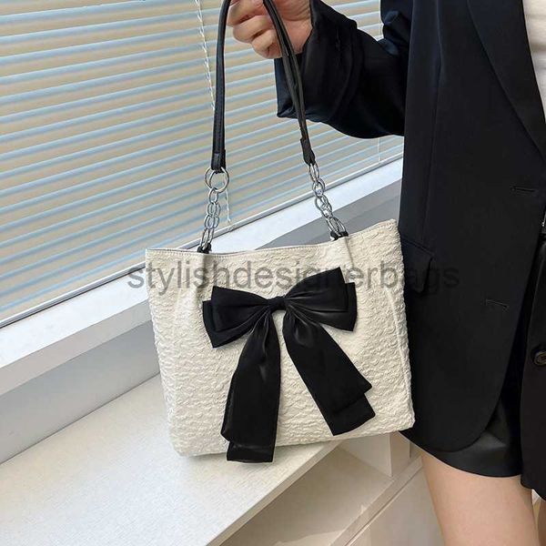 shoulder bags simple korean version bag for women 2023 new westernized bow tote bag autumn large capacity solid color casual shoulder bagsty 
shoulder bags simple korean version bag for women 2023 new westernized bow tote bag autumn large capacity solid color casual shoulder bagsty