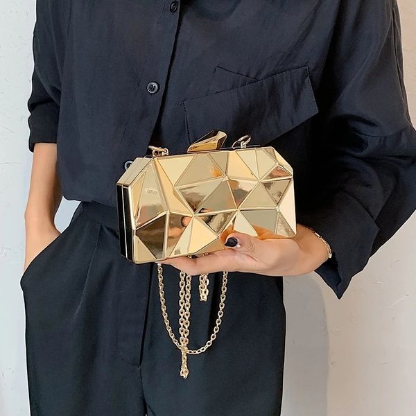 evening bag's handbag bags for women clutches fashion geometric mini party purse crossbody shoulder bag gold box clutch 230803
evening bag's handbag bags for women clutches fashion geometric mini party purse crossbody shoulder bag gold box clutch 230803