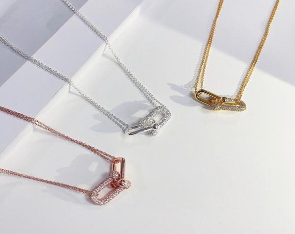 fashion luxury necklace earring set designer hardwear jewelry horseshoe for women party rose gold platinum diamonds jewellery wholesale with, Silver
fashion luxury necklace earring set designer hardwear jewelry horseshoe for women party rose gold platinum diamonds jewellery wholesale with, Silver
