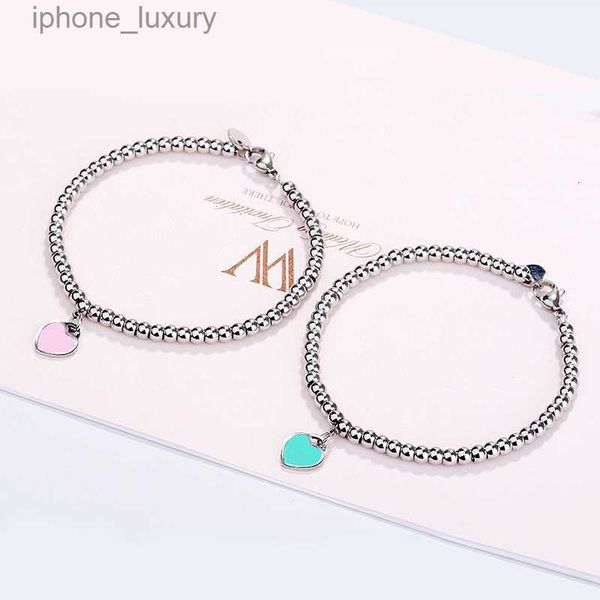 10mm heart bracelet women stainless steel 4mm beaded strands bracelets chain on hand gifts for girlfriend accessories pink red green blue wh, Black
10mm heart bracelet women stainless steel 4mm beaded strands bracelets chain on hand gifts for girlfriend accessories pink red green blue wh, Black