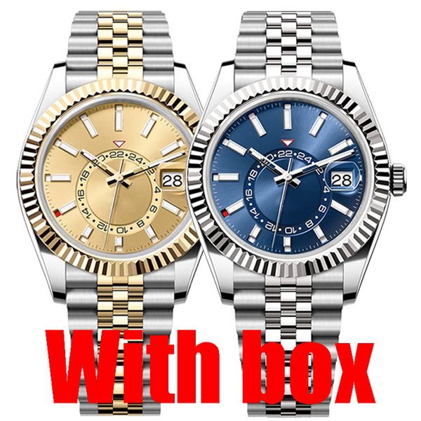 mens watches business mens watch 42mm sapphire folding buckle wristwatches 904l stainless steel strap super waterproof montre de luxe classi, Slivery;brown
mens watches business mens watch 42mm sapphire folding buckle wristwatches 904l stainless steel strap super waterproof montre de luxe classi, Slivery;brown