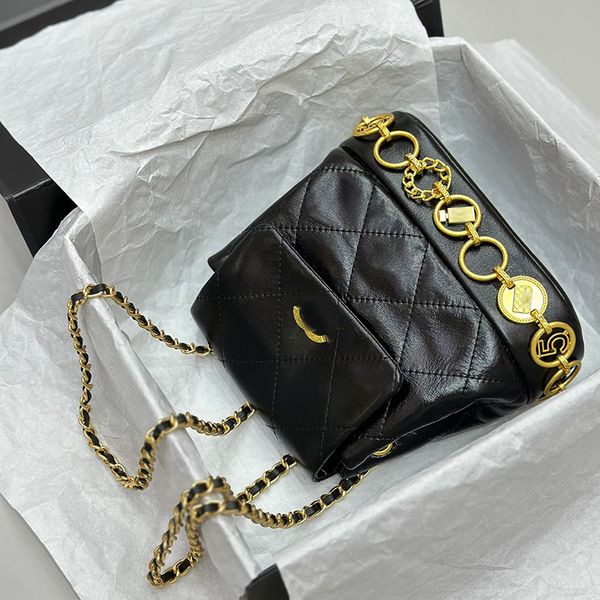 23b womens backpack mini backpack calfskin flap flap sewing hardware metal buckle bag cristian totematelasse chain crossbody handbag badge c
23b womens backpack mini backpack calfskin flap flap sewing hardware metal buckle bag cristian totematelasse chain crossbody handbag badge c