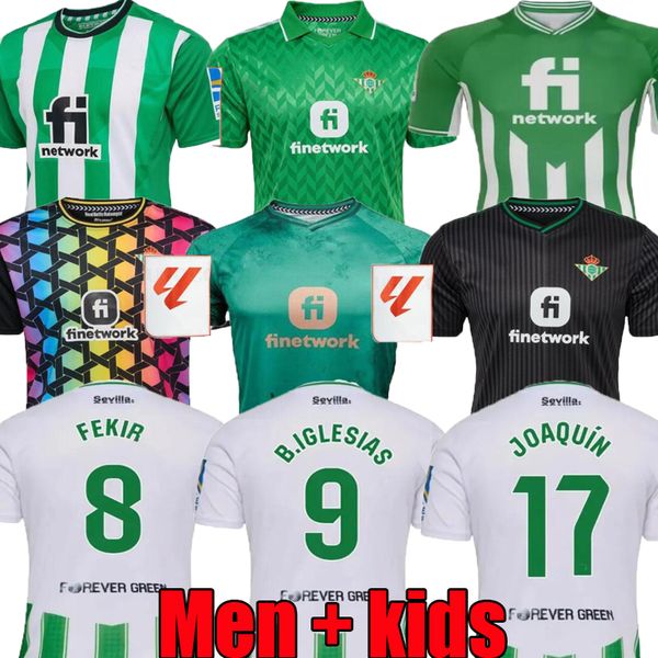 21 22 23 24 real betis soccer jerseys special edition kids kit joaquin b iglesias home camiseta de futbol juanmi canales fekir football shir, White;black
21 22 23 24 real betis soccer jerseys special edition kids kit joaquin b iglesias home camiseta de futbol juanmi canales fekir football shir, White;black
