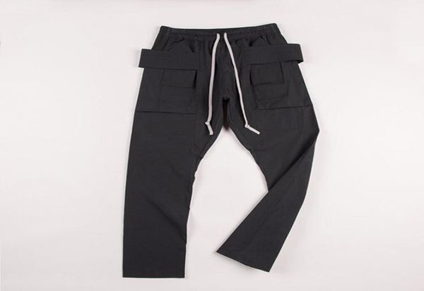 cargo ro stlye men women pockets joggers pants hip hop drawstring trousers9846907, Black 
cargo ro stlye men women pockets joggers pants hip hop drawstring trousers9846907, Black