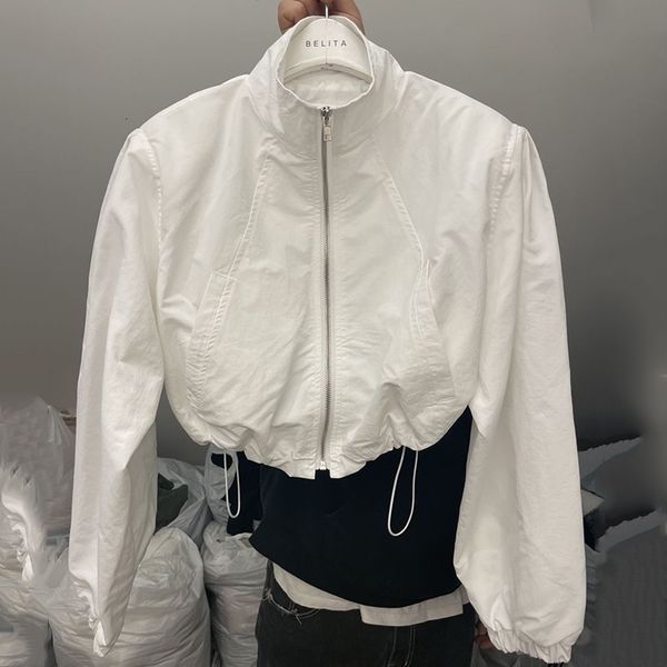 women's jackets rimocy sun protection cropped coats women summer thin drawstring short track jacket woman streetwear zip loose windbrea, Black;brown
women's jackets rimocy sun protection cropped coats women summer thin drawstring short track jacket woman streetwear zip loose windbrea, Black;brown