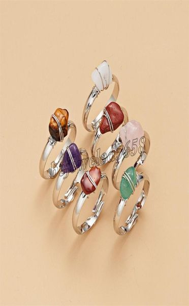 european and american new tiger eye solitaire ring fashion natural stone crystal gravel winding open rings bulk whole item9231015, Silver
european and american new tiger eye solitaire ring fashion natural stone crystal gravel winding open rings bulk whole item9231015, Silver
