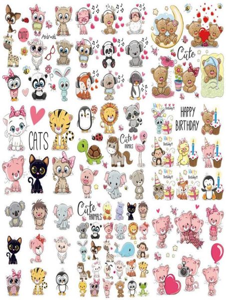 notions iron on cute animal patches set for kids clothing diy t shirt hoodies applique vinyl unicorn heat transfer clothes sticker8550609, Black
notions iron on cute animal patches set for kids clothing diy t shirt hoodies applique vinyl unicorn heat transfer clothes sticker8550609, Black