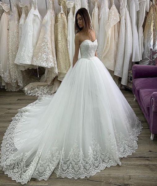 princess white tulle wedding dresses ball gown 2023 sweetheart strapless plus size bride formal wear appliques lace long vintage b9732535
princess white tulle wedding dresses ball gown 2023 sweetheart strapless plus size bride formal wear appliques lace long vintage b9732535