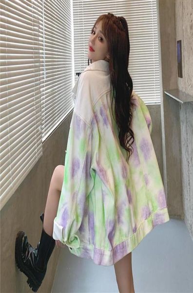 women039s jackets fashion tie dyed denim jacket woman ladies jean coats and loose harajuku female streetwear clothes9098148, Black;brown
women039s jackets fashion tie dyed denim jacket woman ladies jean coats and loose harajuku female streetwear clothes9098148, Black;brown