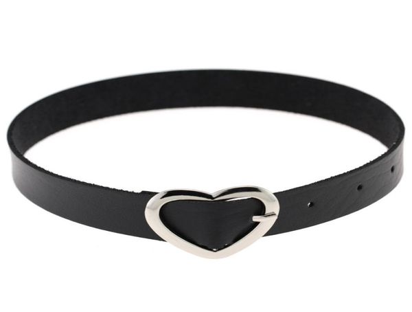 gothic metal heart love choker necklace pin buckle adjustable leather pu women collar bracelet bangle cuff fashion jewelry9343159, Golden;silver
gothic metal heart love choker necklace pin buckle adjustable leather pu women collar bracelet bangle cuff fashion jewelry9343159, Golden;silver